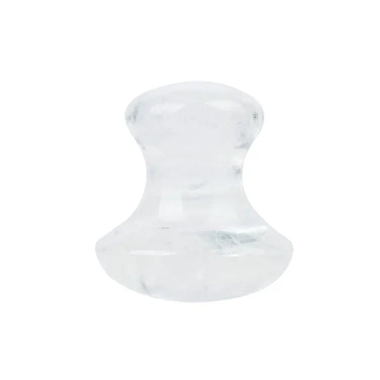 Natural Rose Quartz Stone Jade Mushroom Gouache Scraper Facial Massage Stone Face Massager Gua Sha Board Face Lifting Tools