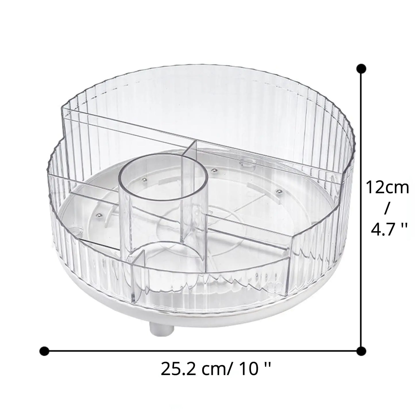 White New Drawer Makeup Storage Box Dormitory Finishing Plastic Shelf Cosmetics Skin Care Dressing Table Desktop