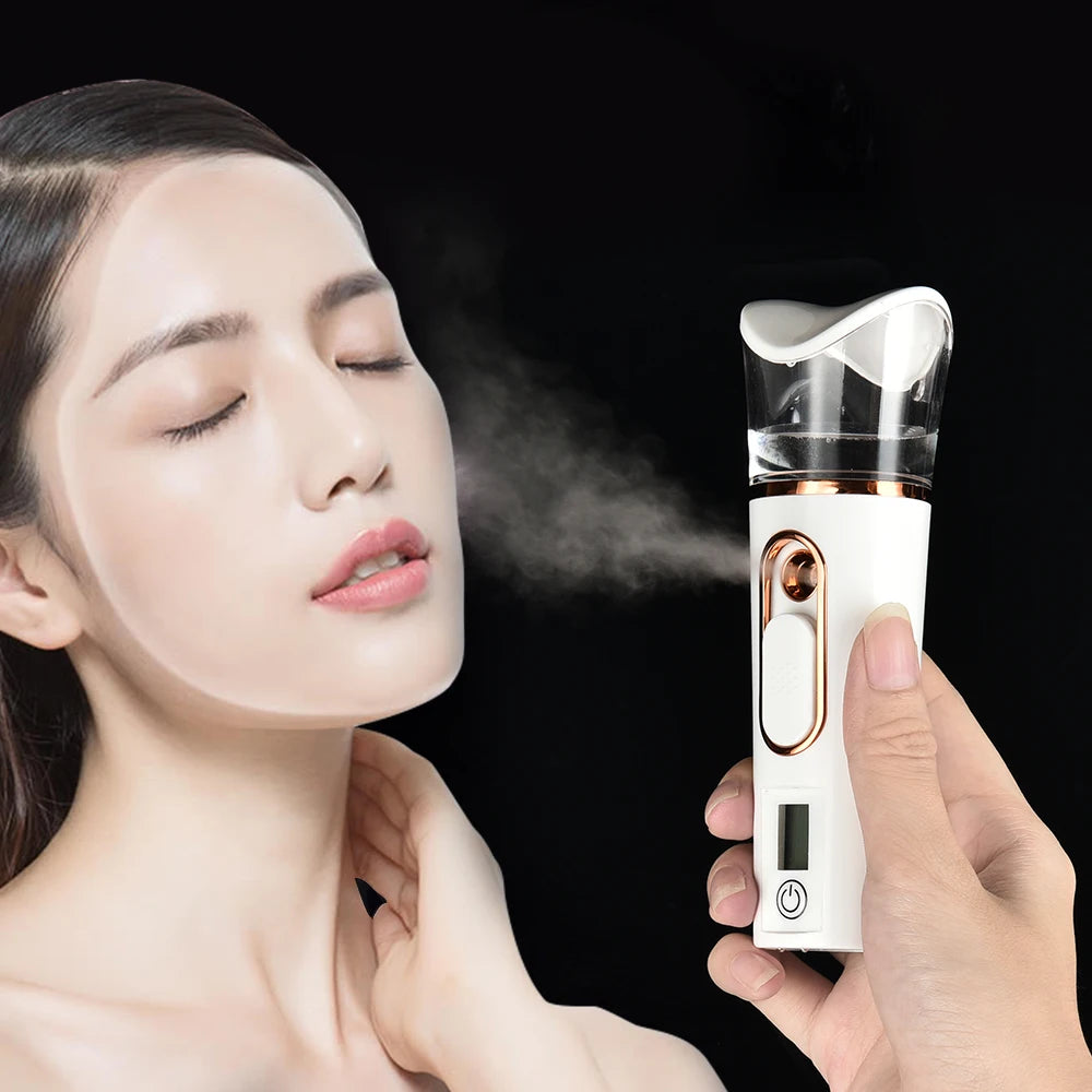Blackhead Remover Vacuum Pore Cleaner Face Cleaning Brush Ance Pimple Black Dots Spot Extractor Nano Facial Sprayer Steamer