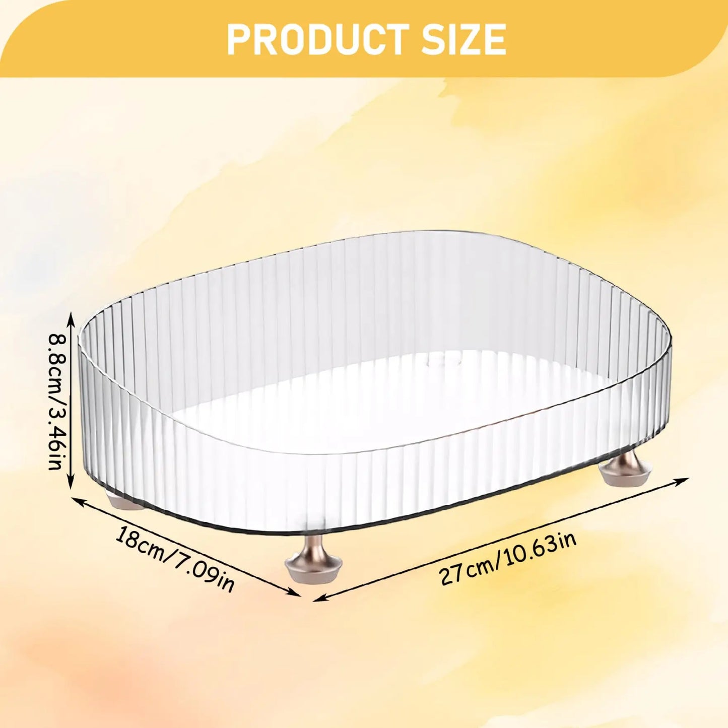 White New Drawer Makeup Storage Box Dormitory Finishing Plastic Shelf Cosmetics Skin Care Dressing Table Desktop