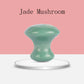 Natural Rose Quartz Stone Jade Mushroom Gouache Scraper Facial Massage Stone Face Massager Gua Sha Board Face Lifting Tools