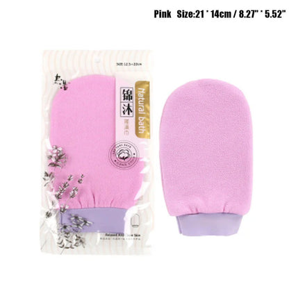 Double-sided Towel Korean Exfoliating Bath Washcloth Body Scrub Shower Towel Mitt Removal Kessa Exfoliate Peeling Glove Towel