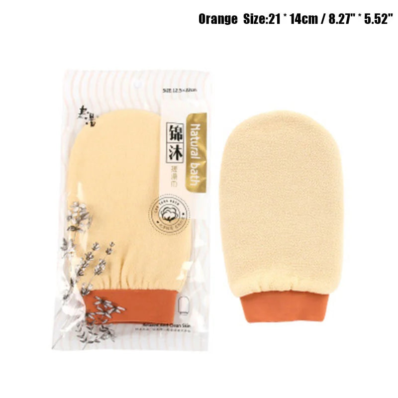 Double-sided Towel Korean Exfoliating Bath Washcloth Body Scrub Shower Towel Mitt Removal Kessa Exfoliate Peeling Glove Towel