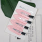 4pcs 6cm Hair Clips No Bend Seamless Hair Clips Side Bangs Barrette Makeup Washing Face Accessories Women Girls Styling Hairpins