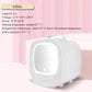 6L Mini Car Refrigerator Mirror Surface Fridge Car Home Dual-use Beauty Refrigerator Facial Mask Cosmetics Cooler With LED Light