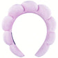 3 Piece Luxury Fiber Spa Headband and Wristband Set - Soft and Comfortable - Face Wash, Makeup Women's Hair Accessories Set