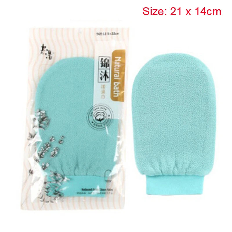 Double-sided Towel Korean Exfoliating Bath Washcloth Body Scrub Shower Towel Mitt Removal Kessa Exfoliate Peeling Glove Towel