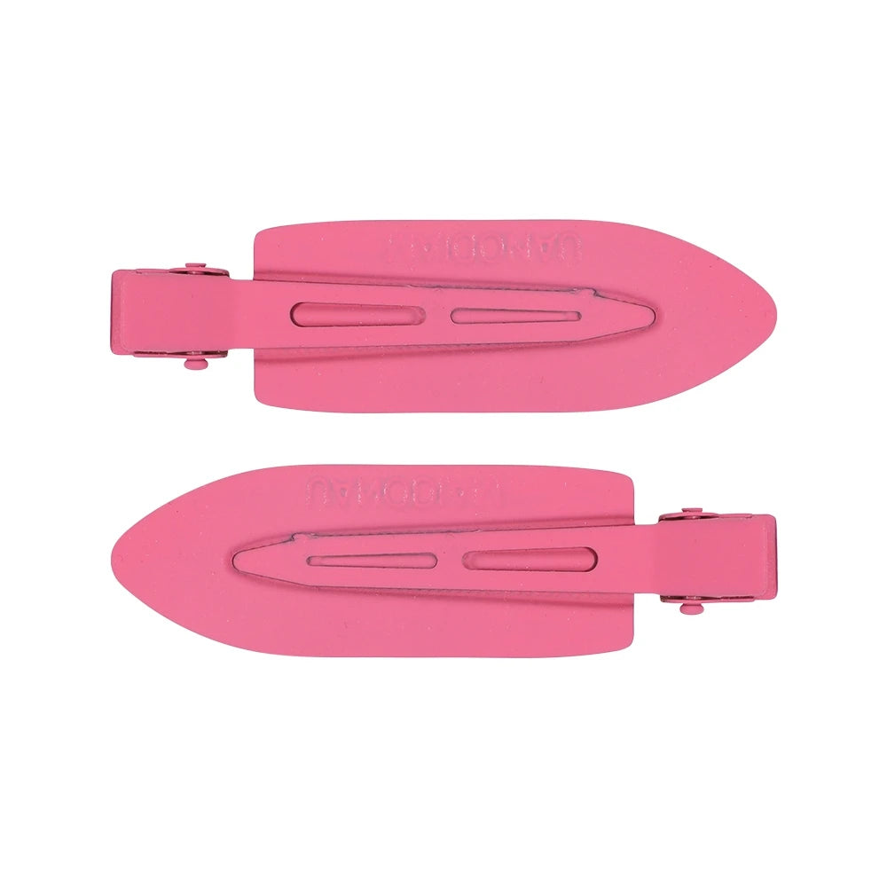 2Pcs/Lot Solid Color Seamless Matte Hair Clip for Women Girls Hairpins Ins Fashion Wash Face Makeup Headwear Hair Accessories