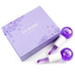 Hot Selling Skin Ice Globes Rose Gold Cooling Facial Ice Globes Beauty Roller Stainless Steel Magic Metal Cold Therapy Hand Held