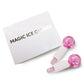 Hot Selling Skin Ice Globes Rose Gold Cooling Facial Ice Globes Beauty Roller Stainless Steel Magic Metal Cold Therapy Hand Held