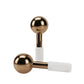 Hot Selling Skin Ice Globes Rose Gold Cooling Facial Ice Globes Beauty Roller Stainless Steel Magic Metal Cold Therapy Hand Held