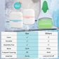 Double head ice roller for relieving puffiness on face, eyes, cold therapy for migraine face, massage roller for skin care