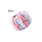 2pcs Wrist Spa Washband Microfiber Wrist Wash Towel Band Wristband for Washing Face Absorbent Wrist Sweatband Headbands