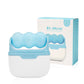 Double head ice roller for relieving puffiness on face, eyes, cold therapy for migraine face, massage roller for skin care