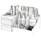 White New Drawer Makeup Storage Box Dormitory Finishing Plastic Shelf Cosmetics Skin Care Dressing Table Desktop