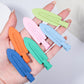 2Pcs/Lot Solid Color Seamless Matte Hair Clip for Women Girls Hairpins Ins Fashion Wash Face Makeup Headwear Hair Accessories