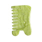 Natural Green Xiuyu Gua Sha Board Jade Stone Massager For SPA Acupuncture Body Scraping Gouache Scraper Facial Beauty Tool
