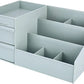 White New Drawer Makeup Storage Box Dormitory Finishing Plastic Shelf Cosmetics Skin Care Dressing Table Desktop