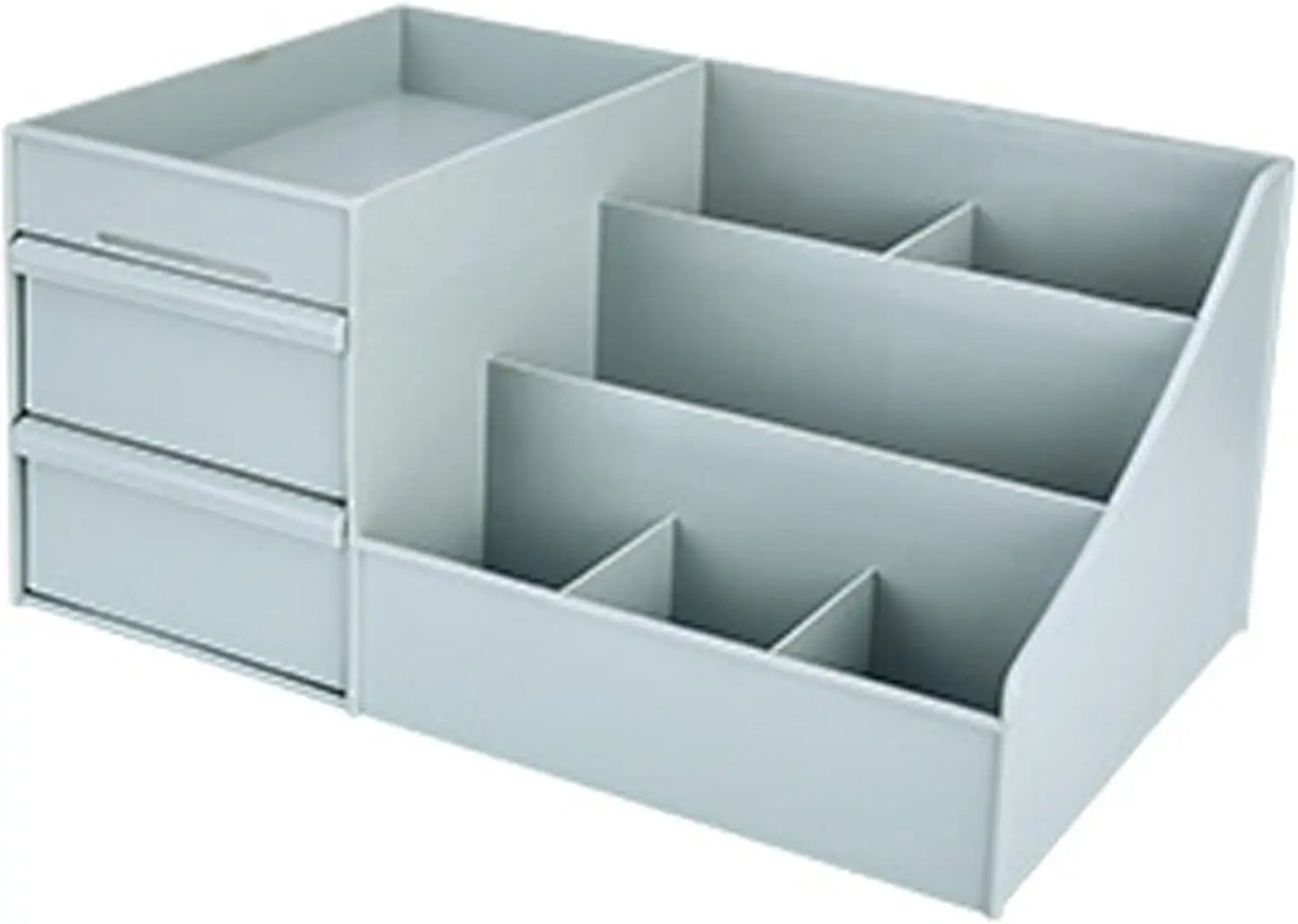White New Drawer Makeup Storage Box Dormitory Finishing Plastic Shelf Cosmetics Skin Care Dressing Table Desktop