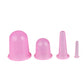 Silicone Vacuum Cupping Massage Jars Anti Cellulite Massage Facial Suction Cups Face Neck Lift Skin Scraping Guasha Anti Wrinkle