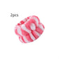 2pcs Wrist Spa Washband Microfiber Wrist Wash Towel Band Wristband for Washing Face Absorbent Wrist Sweatband Headbands