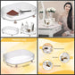White New Drawer Makeup Storage Box Dormitory Finishing Plastic Shelf Cosmetics Skin Care Dressing Table Desktop