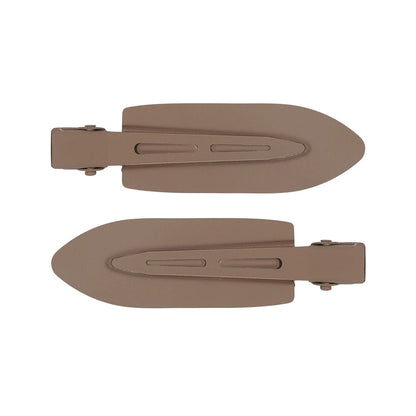 2Pcs/Lot Solid Color Seamless Matte Hair Clip for Women Girls Hairpins Ins Fashion Wash Face Makeup Headwear Hair Accessories