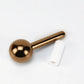 Hot Selling Skin Ice Globes Rose Gold Cooling Facial Ice Globes Beauty Roller Stainless Steel Magic Metal Cold Therapy Hand Held