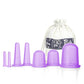 Silicone Vacuum Cupping Massage Jars Anti Cellulite Massage Facial Suction Cups Face Neck Lift Skin Scraping Guasha Anti Wrinkle