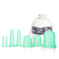 Silicone Vacuum Cupping Massage Jars Anti Cellulite Massage Facial Suction Cups Face Neck Lift Skin Scraping Guasha Anti Wrinkle