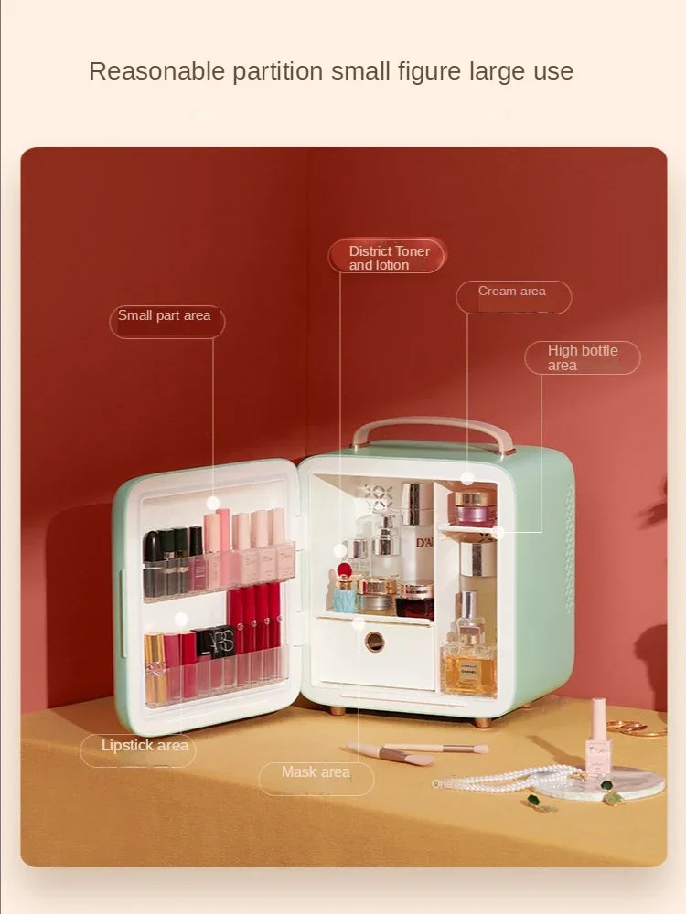 Beauty Refrigerator Mask Skin Care Cosmetics Mini Small Refrigerator Intelligent Constant Temperature Preservation 220v