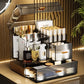 32x32x20cm Acrylic Luxury Cosmetics Storage Box Desktop Large Capacity Skin Care Lipstick Jewelry Dustproof Organizer Rack