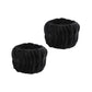 1set Women Wrist Towels For Washing Face Soft Bow Headband Girls Wrist Wash Band Pink Face Wash Wristband Spa skincare Hairbands