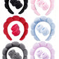 3 Piece Luxury Fiber Spa Headband and Wristband Set - Soft and Comfortable - Face Wash, Makeup Women's Hair Accessories Set