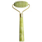 Home Use Single Jade Massage Roller with Wooden Handle and Jade Handle Barbed Xiuyan Jade Facial Massage Roller