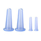 Silicone Vacuum Cupping Massage Jars Anti Cellulite Massage Facial Suction Cups Face Neck Lift Skin Scraping Guasha Anti Wrinkle