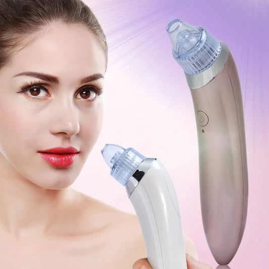 Beauty Machine Blackhead Remover 2 Colors Electric Skin Pore Cleaner Acne Pimple Nose Blackhead Suction Remover Beauty Machine