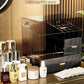 32x32x20cm Acrylic Luxury Cosmetics Storage Box Desktop Large Capacity Skin Care Lipstick Jewelry Dustproof Organizer Rack